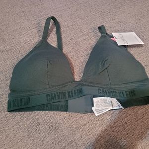 Ck triangle bralette